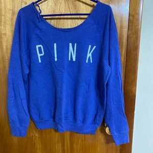 PINK Victoria's Secret Royal Blue Top